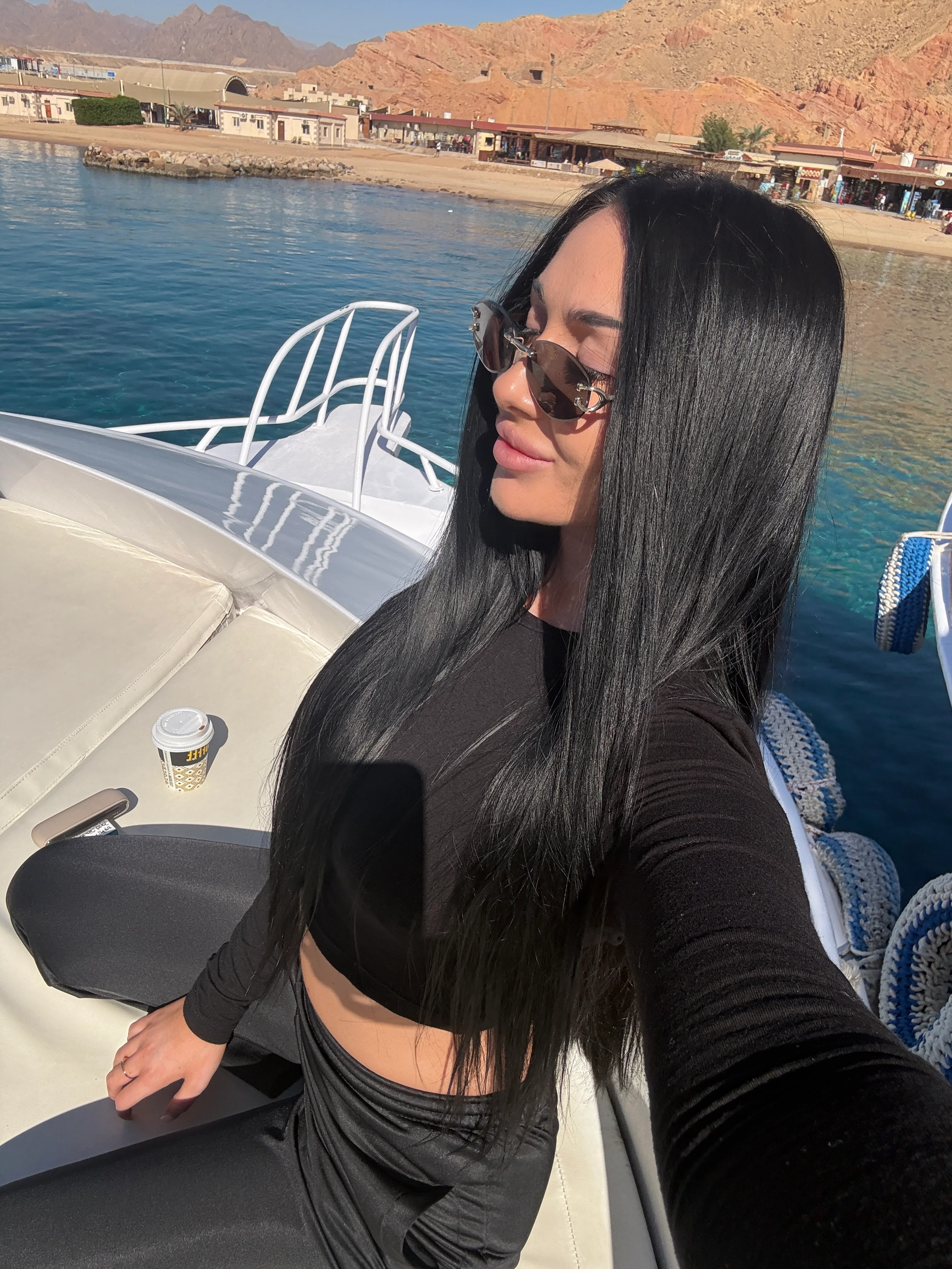 Karina by the sea